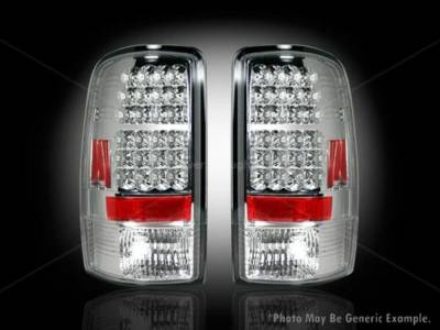 Recon - Recon 264177CL Chevy & GMC Tahoe/Yukon LED Taillights Clear Lens