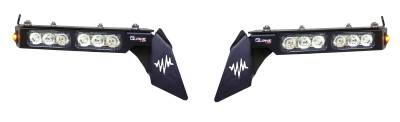Quake LED - Quake LED QTE991 Fender Chop Kit DRL Switchback/Side Marker for Jeep Wrangler JL