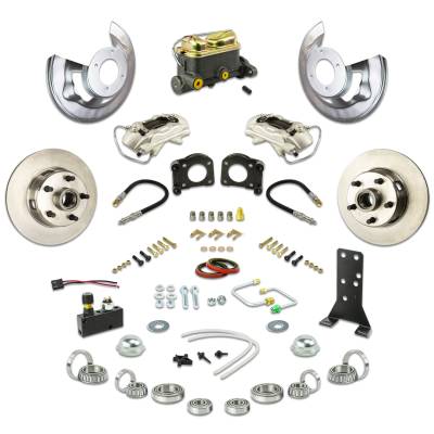 The Right Stuff Detailing - The Right Stuff ZSD6708 Front Brake Conversion Kit for Ford/Mercury
