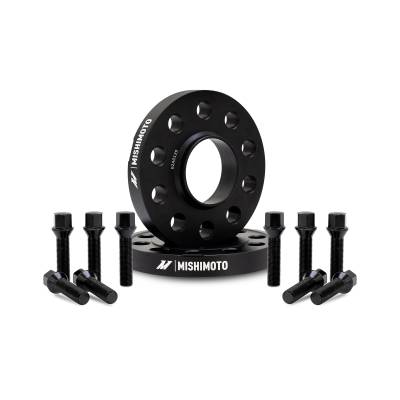 Mishimoto - Mishimoto MMWS-014-200BK 5x112 Wheel Spacers for 15-20 BMW M3/M4