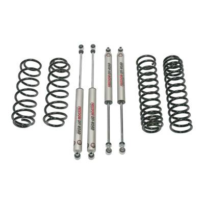 Freedom Off-Road - Freedom FO-J304-MO+FO-J10440-1 4" Lift w/Springs Shocks for 20-26 Gladiator JT