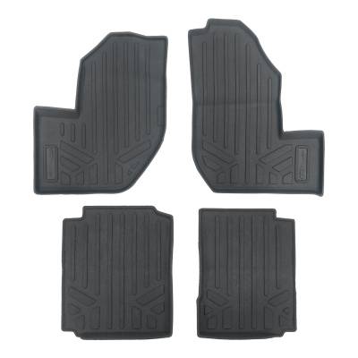SMARTLINER - SMARTLINER Front/Rear BLACK Floor Liners for 21-25 Yamaha Wolverine RMAX