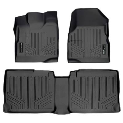 SMARTLINER - SMARTLINER SA0119/B0070 Front/Rear BLACK Floor Liners Equinox/Terrain