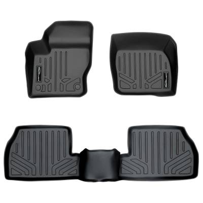 SMARTLINER - SMARTLINER SA0122/B0122 Front/Rear BLACK Floor Liners Ford Focus