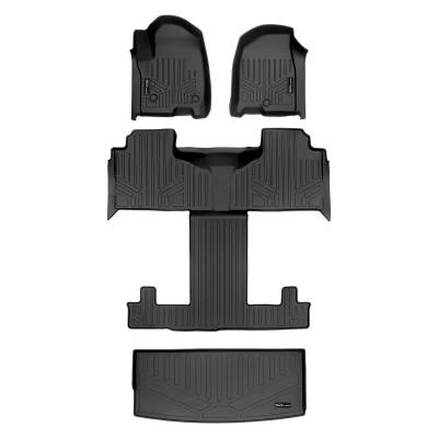 SMARTLINER - SMARTLINER SA0524/B0524/E0524 F/R Floor Liners w/Cargo for Escalade/Tahoe/Yukon