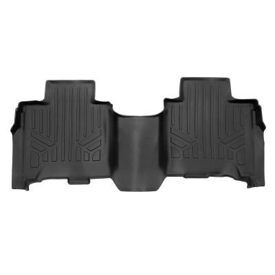 SMARTLINER - SMARTLINER SB0699 2nd Row BLACK Floor Liners for Toyota Sequoia