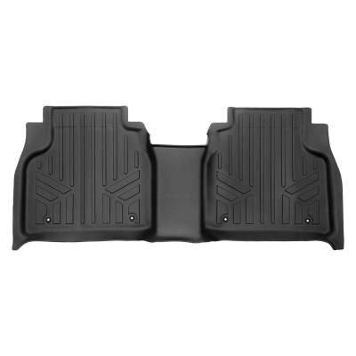 SMARTLINER - SMARTLINER SB0707 2nd Row BLACK Floor Liners for BMW XM