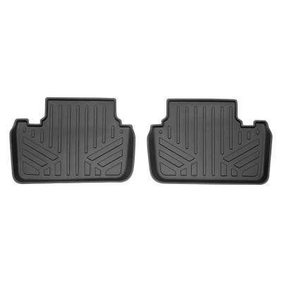SMARTLINER - SMARTLINER SB0712 2nd Row BLACK Floor Liners for Polestar 2