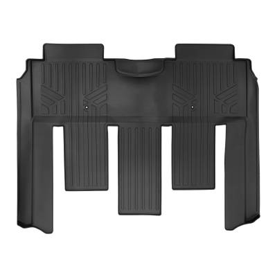 SMARTLINER - SMARTLINER SB0730 2nd Row BLACK Floor Liners for Kia Carnival