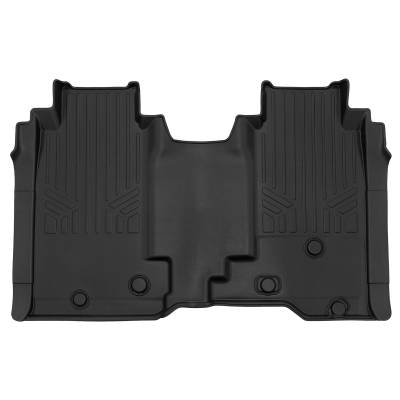 SMARTLINER - SMARTLINER SB0753 2nd Row BLACK Floor Liners Silverado/Sierra EV