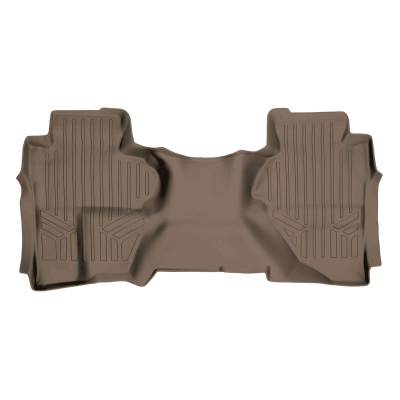 SMARTLINER - SMARTLINER SB1148 2nd Row Floor Liners Tan for Silverado/Sierra Ext