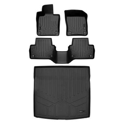 SMARTLINER - SMARTLINER SA0661/B0661/D0691 Front/Rear BLACK Floor Liners for Volvo S60