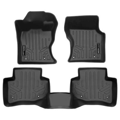 SMARTLINER - SMARTLINER SA0662/B0662 Front/Rear BLACK Floor Liners Range Rover Velar