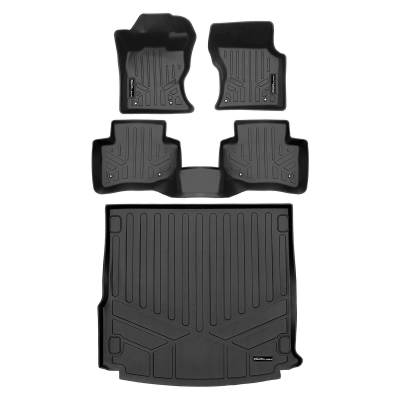 SMARTLINER - SMARTLINER SA0662/B0662/D0662 Front/Rear BLACK Floor Liners Range Rover Velar