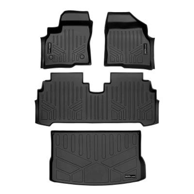 SMARTLINER - SMARTLINER SA0673/B0673/D0673 Front/Rear BLACK Floor Liners Chevy Bolt EUV