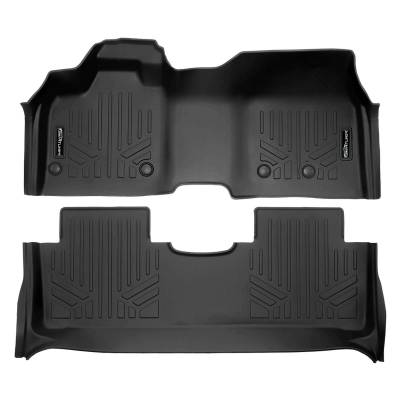 SMARTLINER - SMARTLINER SA0676/B0676 Front/Rear BLACK Floor Liners for Nissan Ariya