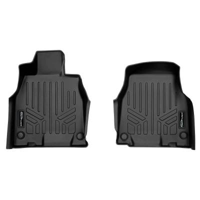 SMARTLINER - SMARTLINER SA0680 Front BLACK Floor Liners for Mercedes EQE-Class