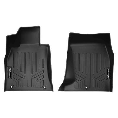 SMARTLINER - SMARTLINER SA0685 Front BLACK Floor Liners for Kia Stinger