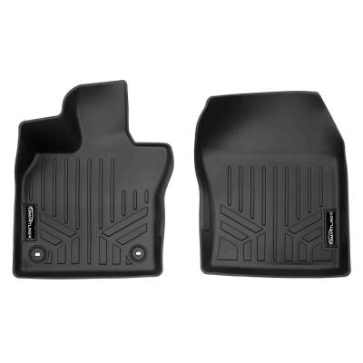 SMARTLINER - SMARTLINER SA0700 Front BLACK Floor Liners for Toyota Prius