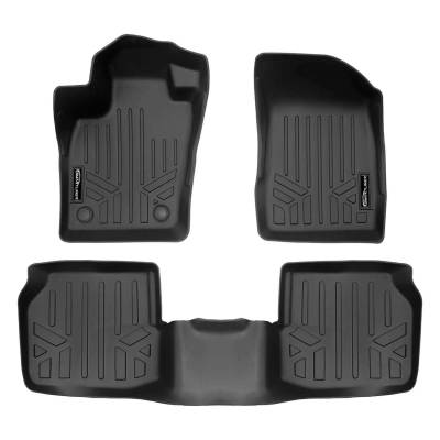 SMARTLINER - SMARTLINER SA0705/B0705 Front/Rear BLACK Floor Liners for Dodge Hornet