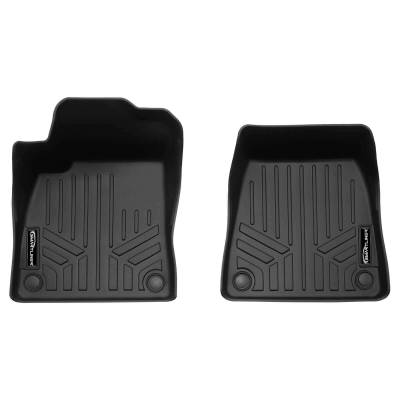 SMARTLINER - SMARTLINER SA0712 Front BLACK Floor Liners for Polestar 2