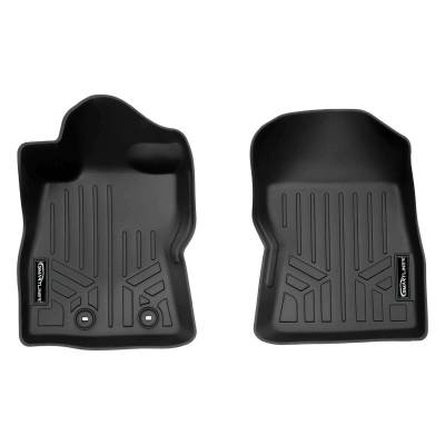 SMARTLINER - SMARTLINER SA0722 Front BLACK Floor Liners for Impreza/Crosstrek