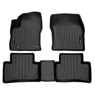 SMARTLINER - SMARTLINER SA0724/B0598 Front/Rear BLACK Floor Liners for Corolla Cross