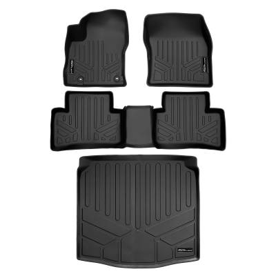 SMARTLINER - SMARTLINER SA0724/B0598/D0598 Front/Rear BLACK Floor Liners for Corolla Cross