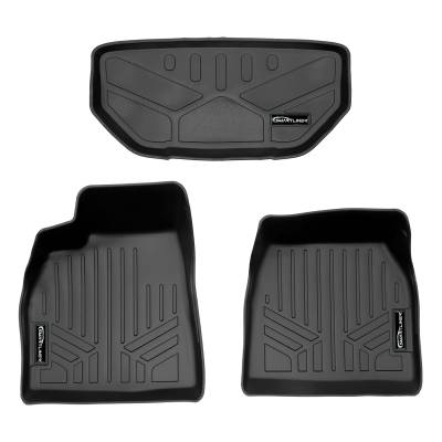 SMARTLINER - SMARTLINER SA0729/F0729 Front BLACK Floor Liners for Tesla S