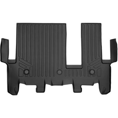 SMARTLINER - SMARTLINER SC0552 3rd Row BLACK Floor Liners for Toyota Sienna