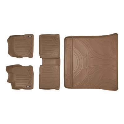SMARTLINER - SMARTLINER SA1070/B1070/D1070 Front/Rear Floor Liners Tan for Equinox/Terrain