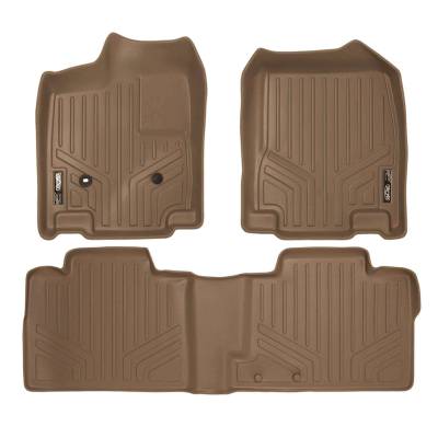 SMARTLINER - SMARTLINER SA1085/B1035 Front/Rear Floor Liners Tan for Edge/MKX
