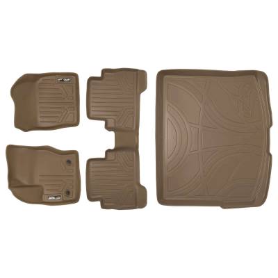 SMARTLINER - SMARTLINER SA1115/B1115/D1115 Tan Front/Rear Floor Liners for Ford Escape