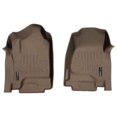 SMARTLINER - SMARTLINER SA1136 Tan Front Floor Liners GM Truck/SUV