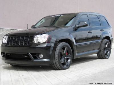 Stillen - Stillen KA61127 Unpainted Light Covers for 08-10 Jeep Grand Cherokee