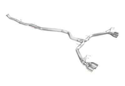 Stillen - Stillen 504100 Cat-Back Exhaust Polished Tip for 22-24 Honda Civic