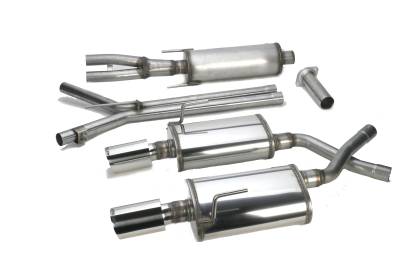Stillen - Stillen 508285 SS Cat-Back Exhaust System for 07-12 Nissan Altima Sedan 2.5