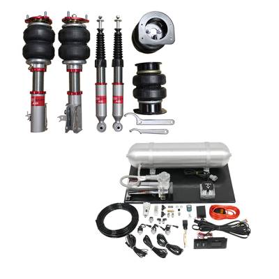 TruHart - TruHart TH-H1005-2+TH-MM02 Air Struts w/Element for 16+ Acura ILX 14-15 Civic SI