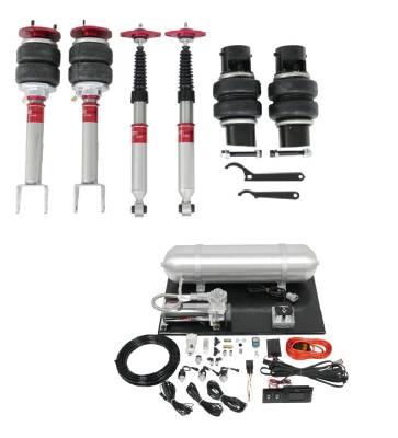 TruHart - TruHart TH-D1002+TH-ME02 Air Struts w/Evo Management 05+ 300/Challenger/Magnum
