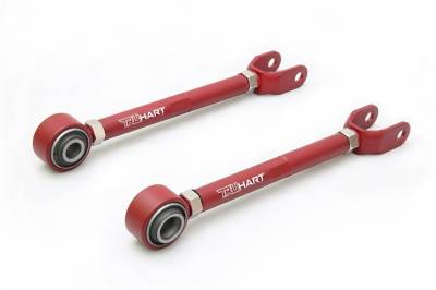 TruHart - TruHart TH-N106 Rear Traction Arms Red for 03-07 Infiniti G35 03-08 Nissan 350Z