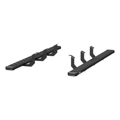 ARIES - ARIES 2554035 NovaTrac 6"x85" Black Steel Running Boards for Toyota Tundra