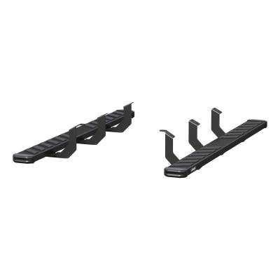 ARIES - ARIES 2554037 NovaTrac 6"x75" Black Steel Running Boards for Toyota Tundra