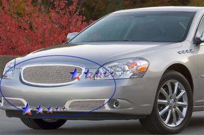 APS - APS Wire Mesh Grille-Polish 06-09 Buick Lucerne GR19GFD90T