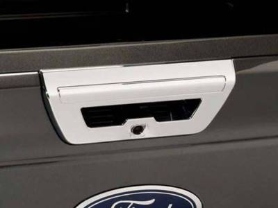 Quality Automotive Accessories - QAA DH55312 2Pc Chrome ABS Tailgate Handle Cover for 2015-2017 Ford F150