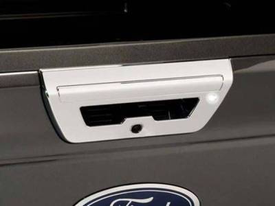 Quality Automotive Accessories - QAA DH58312 2Pc Chrome ABS Tailgate Handle Cover for 2018-2019 Ford F150