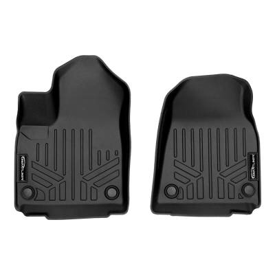 SMARTLINER - SMARTLINER Front/Rear Floor Liners w/Cargo Liner-Black for Jeep Wagoneer L