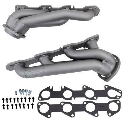 BBK Performance Parts - BBK Performance 4028 1.75" Shorty Headers Chrome for Dodge 5.7L Car