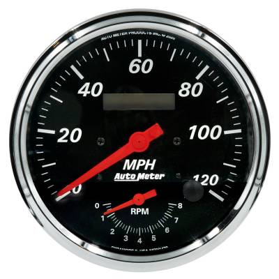 AutoMeter - AutoMeter 1470 Designer Black Tachometer/Speedometer 8K RPM/120MPH 5"