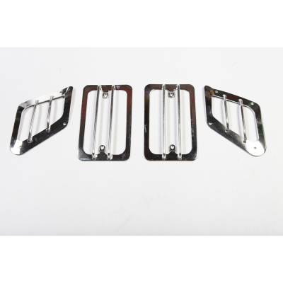 Rugged Ridge - Rugged Ridge 11142.02 Euro Guard Set Stainless Steel for Wrangler TJ
