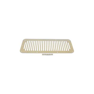 Rugged Ridge - Rugged Ridge 11117.02 Cowl Vent Cover Stainless Steel